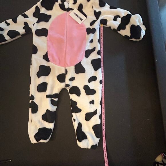 Halloween Baby Cow Costume Onesie Romper Toddler Size 110 *NEW* - Picture 9 of 16